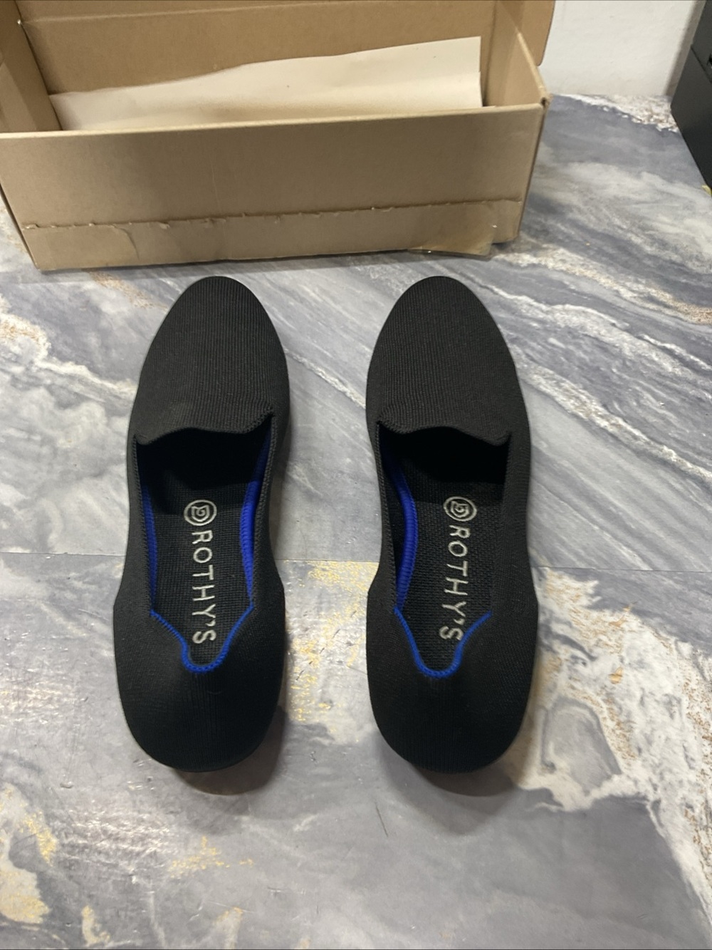 Black Ballet Rothys, size 9 - Picture 13 of 16